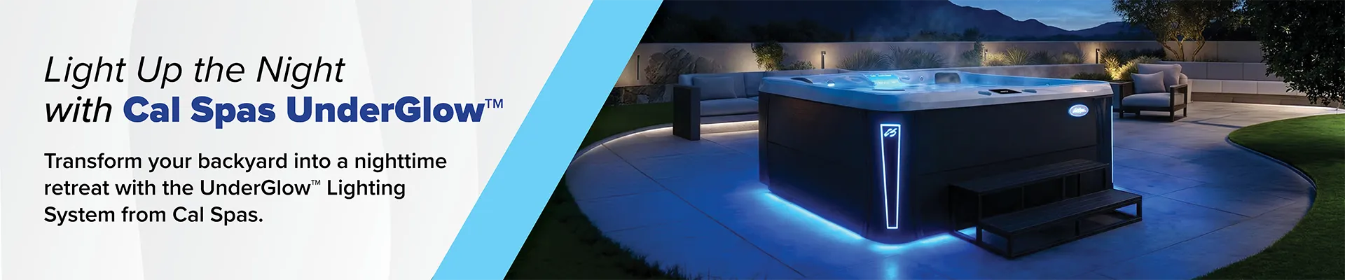 Calspas hot tub being used in a family setting - Metairie